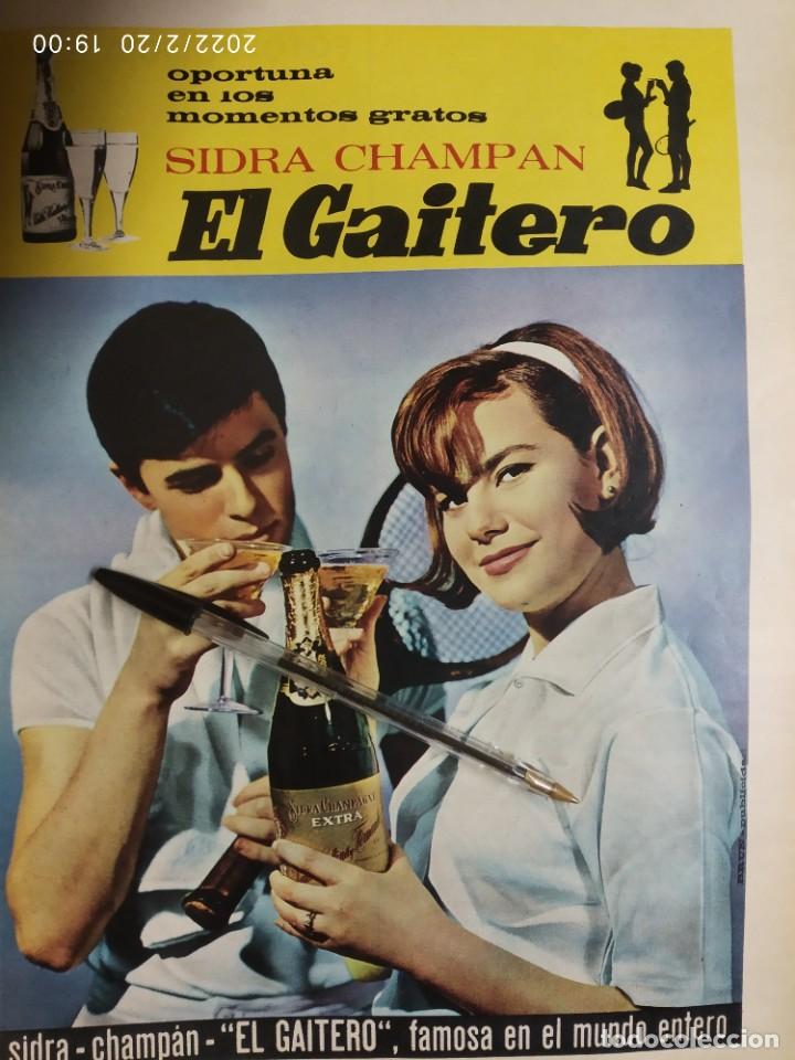 Carteles publicitarios: SIDRA EL GAITERO. 6 HOJAS DE PUBLICIDAD. - Foto 1