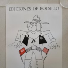 Carteles Publicitarios: CARTEL. EL PERICH. 49X34 CM EDICIONES DE BOLSILLO 1976. Lote 346433923