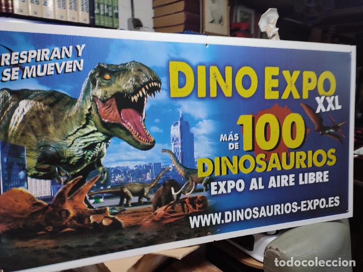 cartel de dinosaurios de un evento o exposicion - Compra venta en  todocoleccion