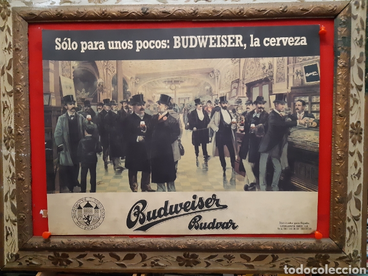 Carteles publicitarios: Cartel Cerveza Budweiser Budvar - Foto 1