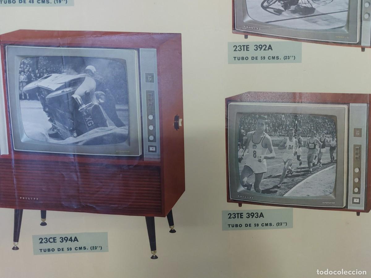 Carteles publicitarios: Cartel Antiguo Original Philips - Foto 4
