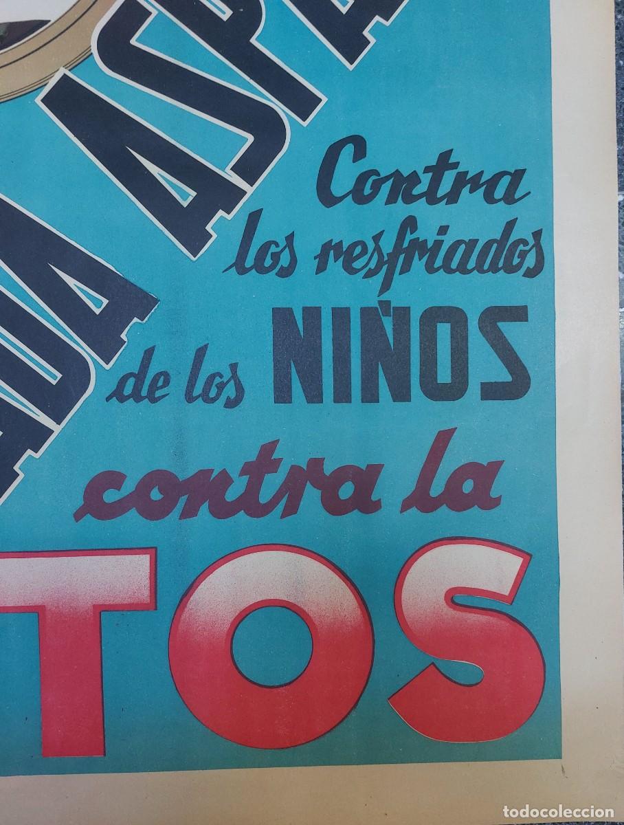 Carteles publicitarios: Cartel Antiguo Original Aspaime - Foto 3
