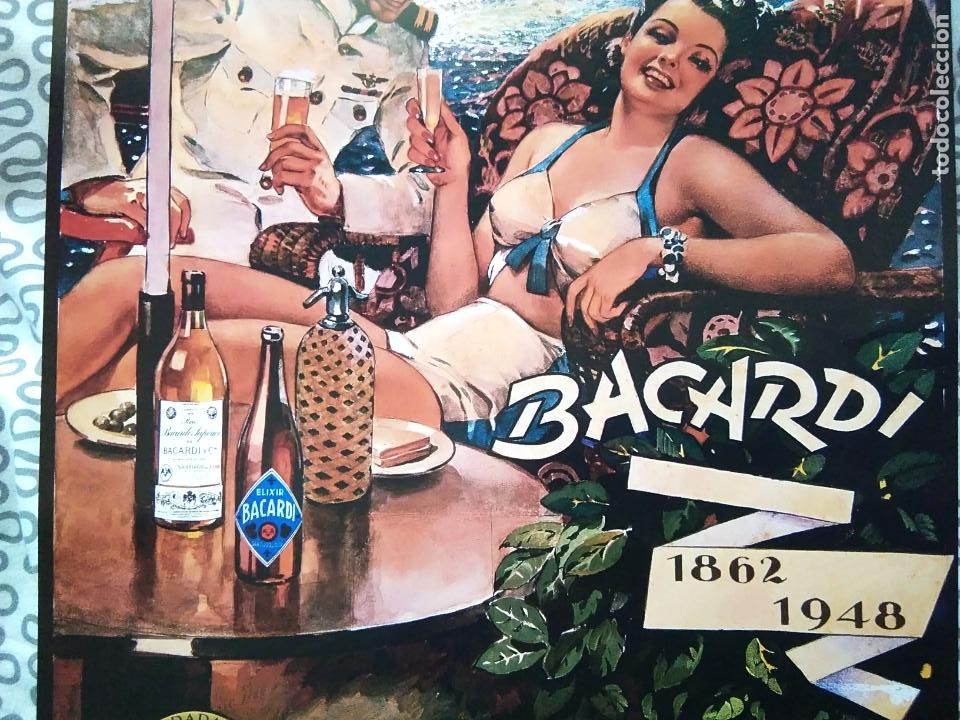 Carteles publicitarios: RON BACARDI - Foto 2
