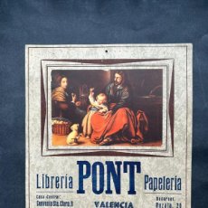 Carteles Publicitarios: PUBLICIDAD - LIBRERIA PAPELERIA PONT, VALENCIA