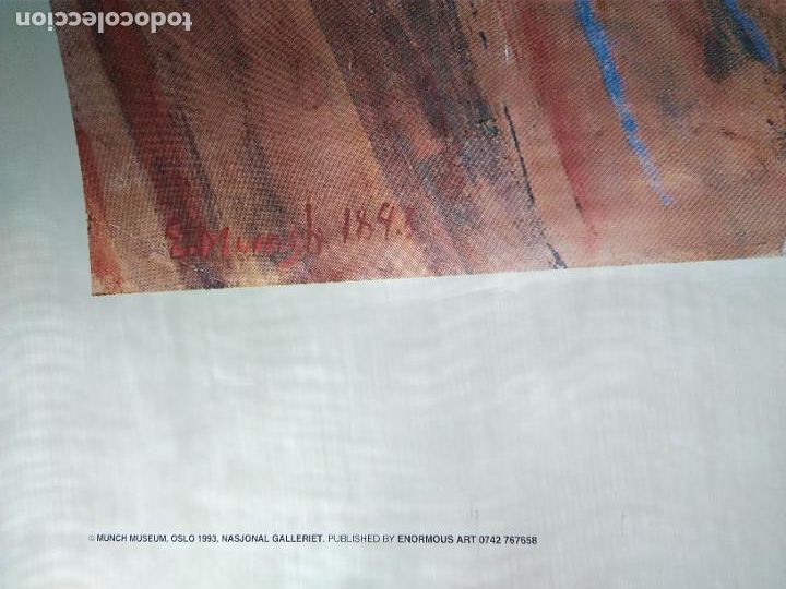 Carteles publicitarios: CARTEL E. MUNCH MUSEUM - Foto 10