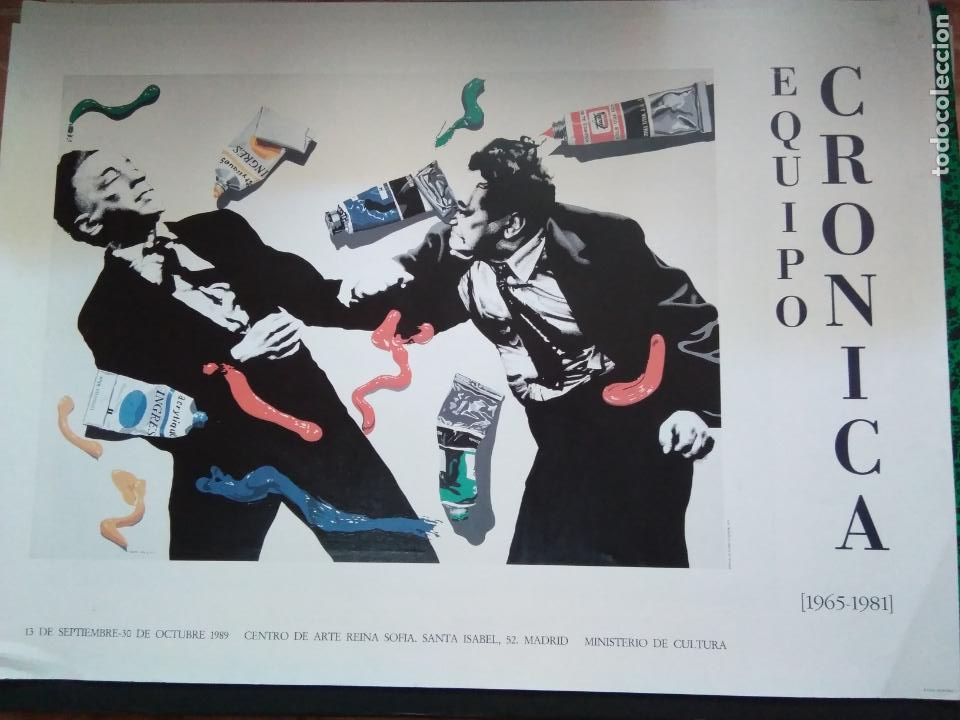 Carteles publicitarios: CARTEL EQUIPO CR&Oacute;NICA, 1989 - Foto 3