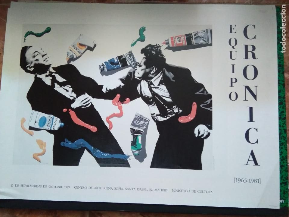 Carteles publicitarios: CARTEL EQUIPO CR&Oacute;NICA, 1989 - Foto 1