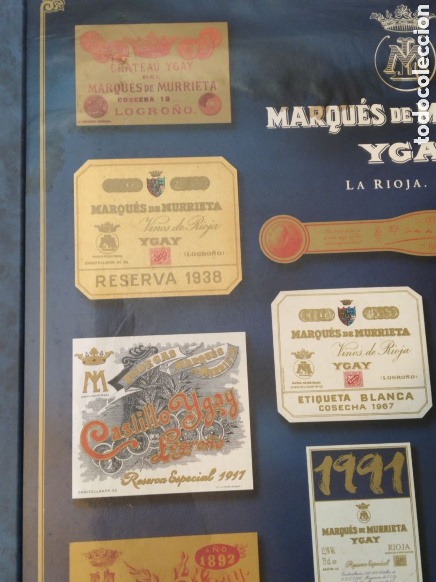 Carteles publicitarios: MARQUES DE MURRIETA LA RIOJA 75x65 cm - Foto 5