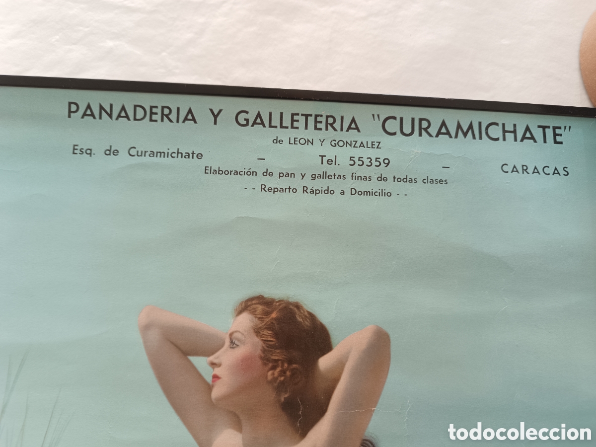 Carteles publicitarios: Calendario 1950 desnudo - Foto 5
