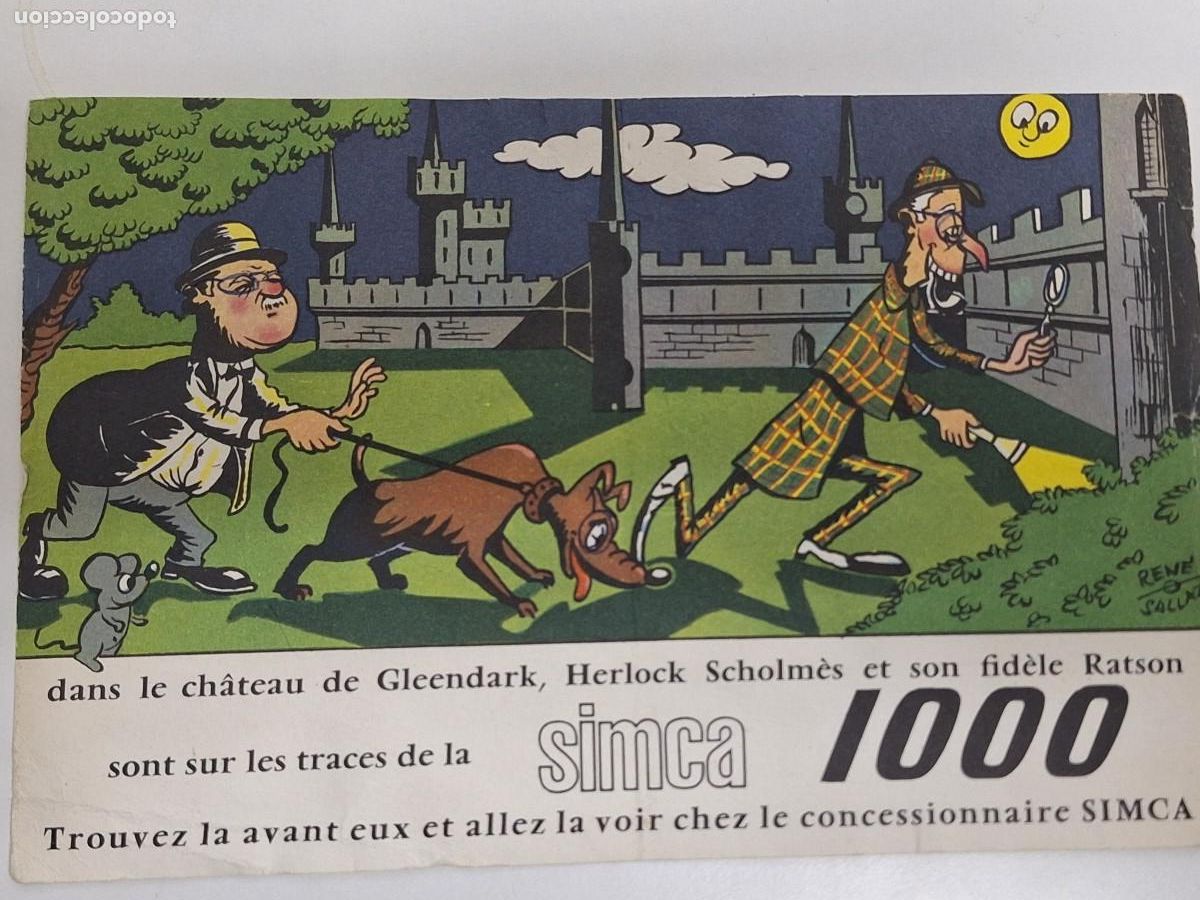 Carteles publicitarios: CARTEL PUBLICIDAD SIMCA 1000 - Foto 1