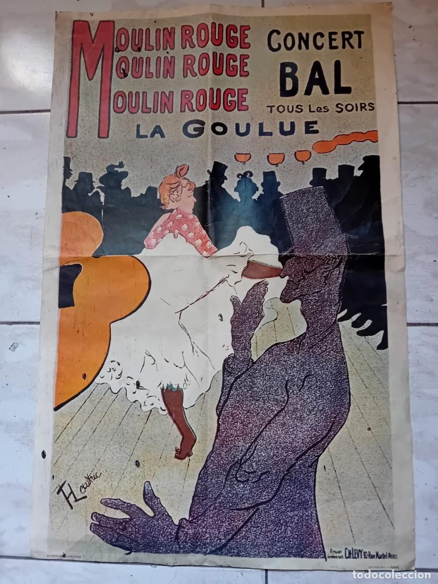 Carteles publicitarios: Moulin rouge. Concert Bal. - Foto 1