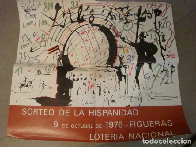 Carteles publicitarios: DALI SORTEO DE LA HISPANIDAD 1.976 - Foto 4