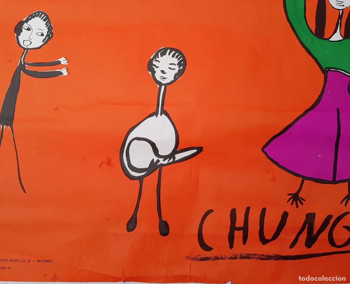 Carteles publicitarios: Poster : LA CHUNGA. Autora : La Chunga. 1967 - Foto 2