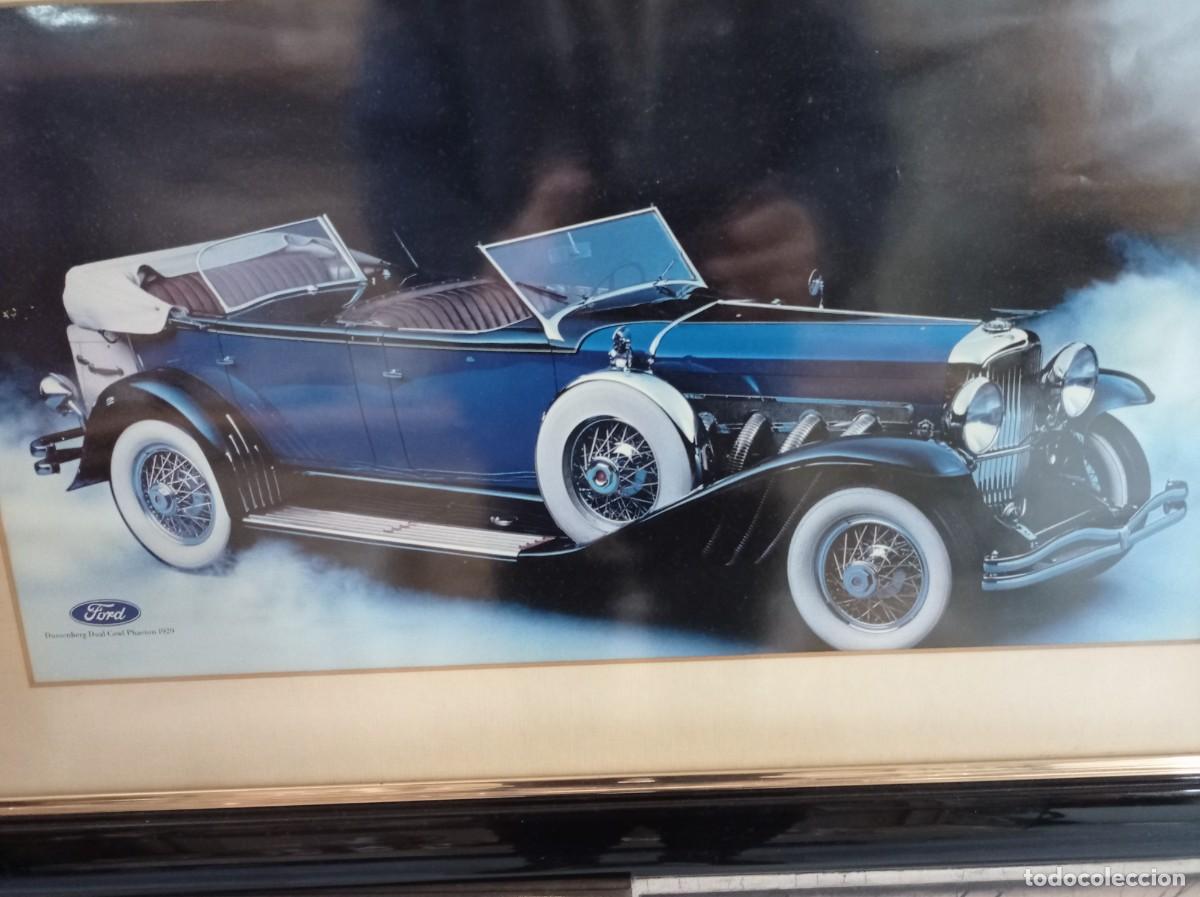 Carteles publicitarios: Cuadro original concesionario Ford finales de los 70. - Foto 2