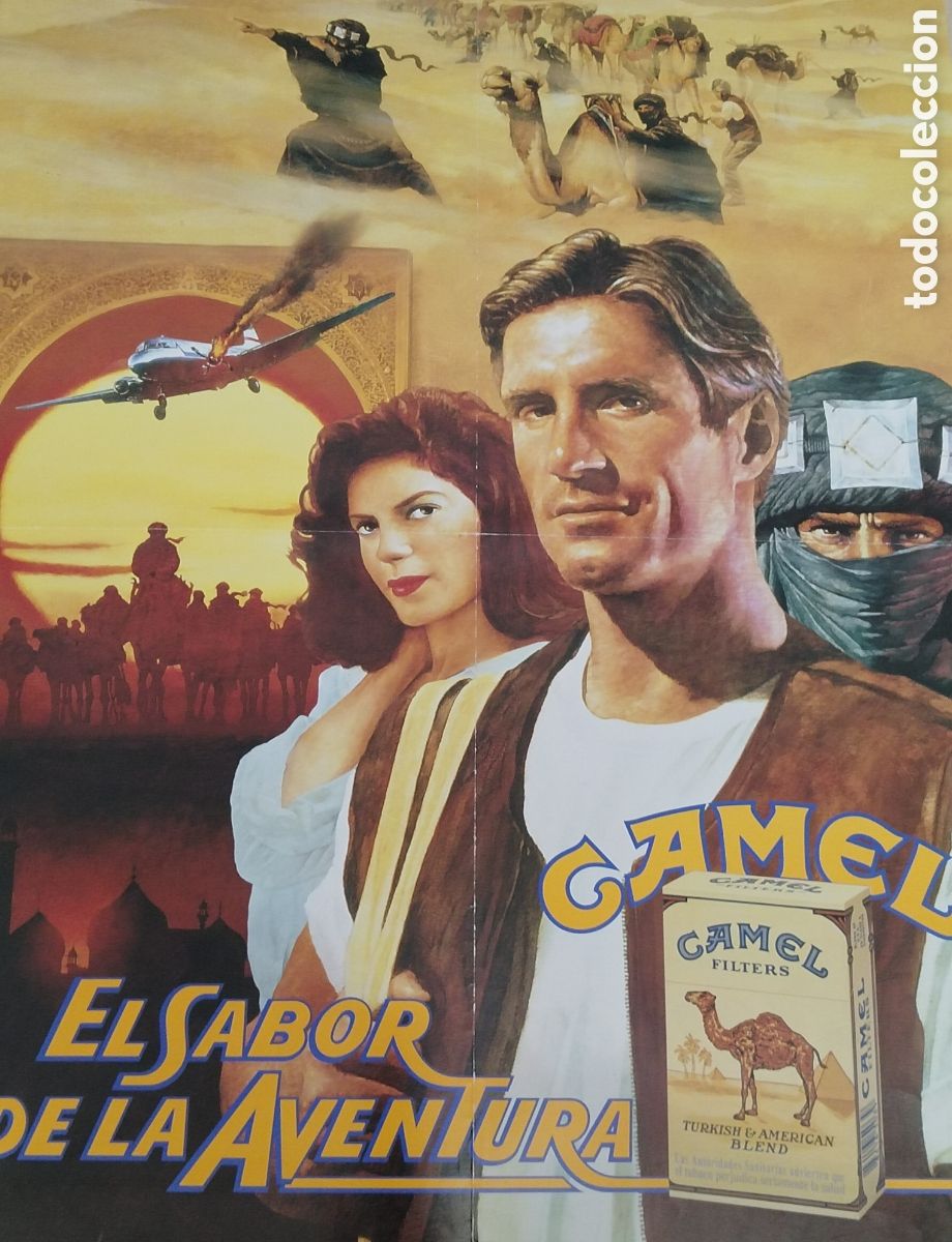 Carteles publicitarios: POSTER PUBLICITARIO CAMEL -- 57x41 cm - Foto 2