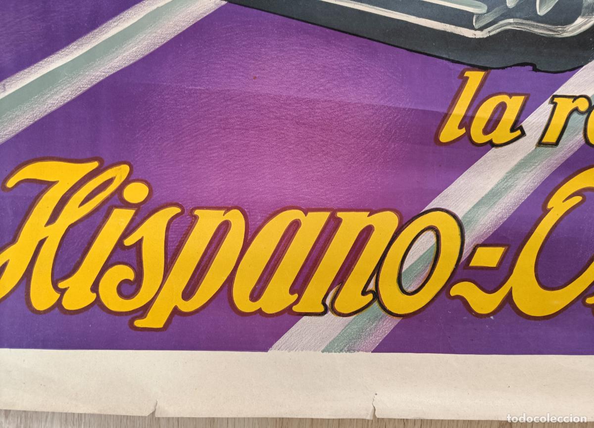 Carteles publicitarios: CARTEL PUBLICIDAD LA RAPIDISIMA HISPANO - OLIVETTI CPU15 - Foto 4