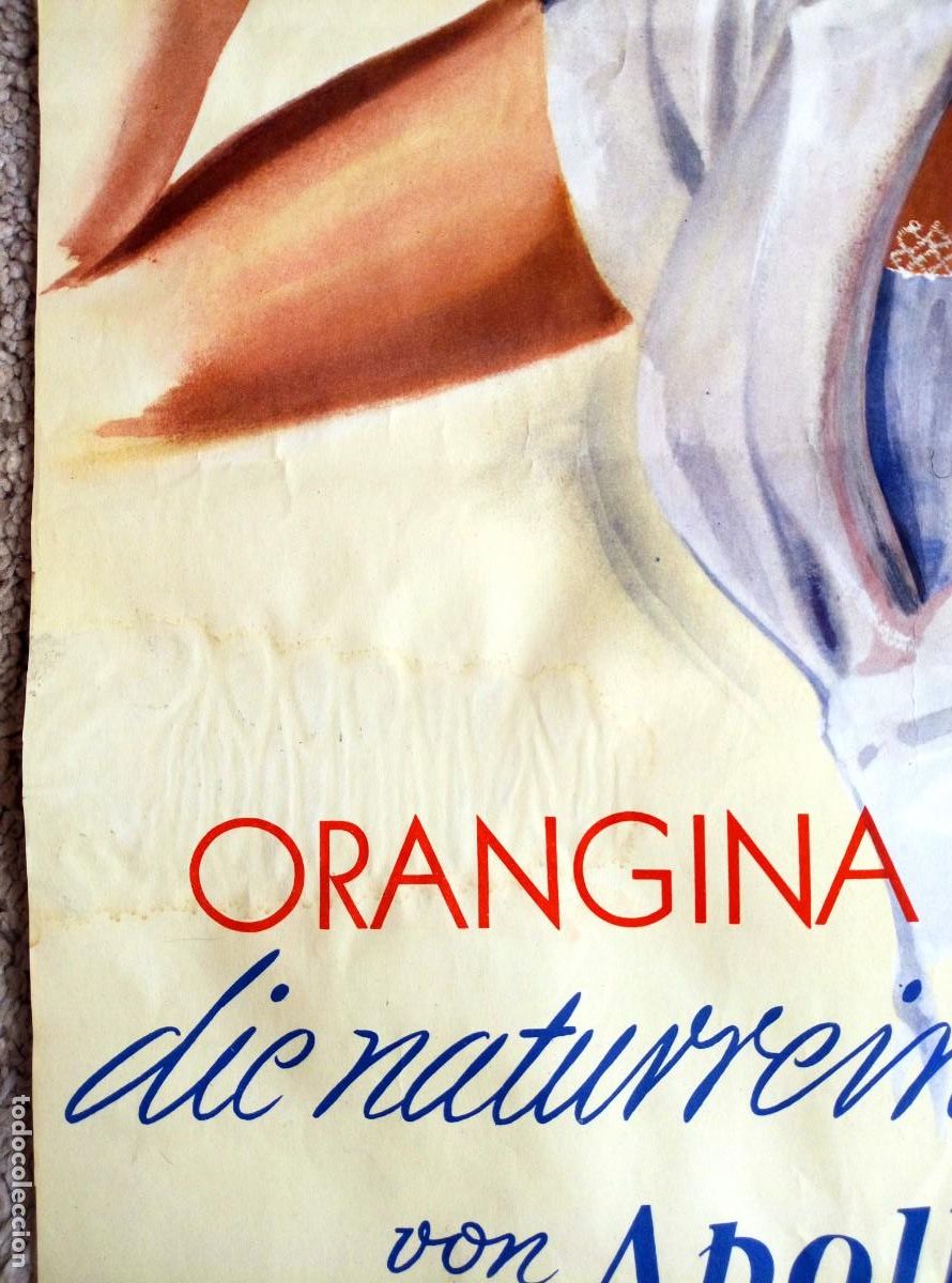 Carteles publicitarios: Cartel orangina grape frucht - Foto 2
