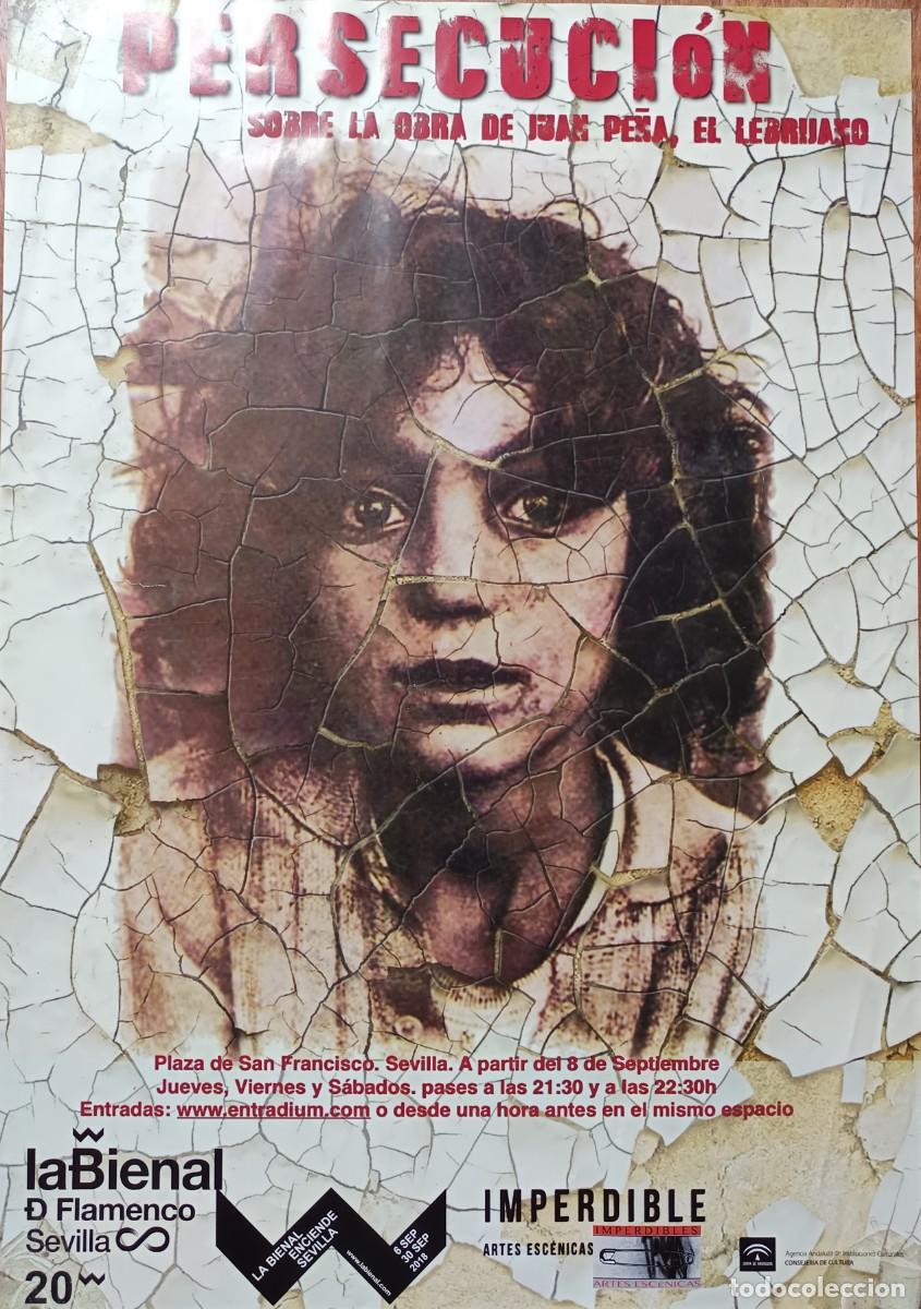 Carteles publicitarios: Persecuci&oacute;n, Juan Pe&ntilde;a El Lebrijano - Foto 1