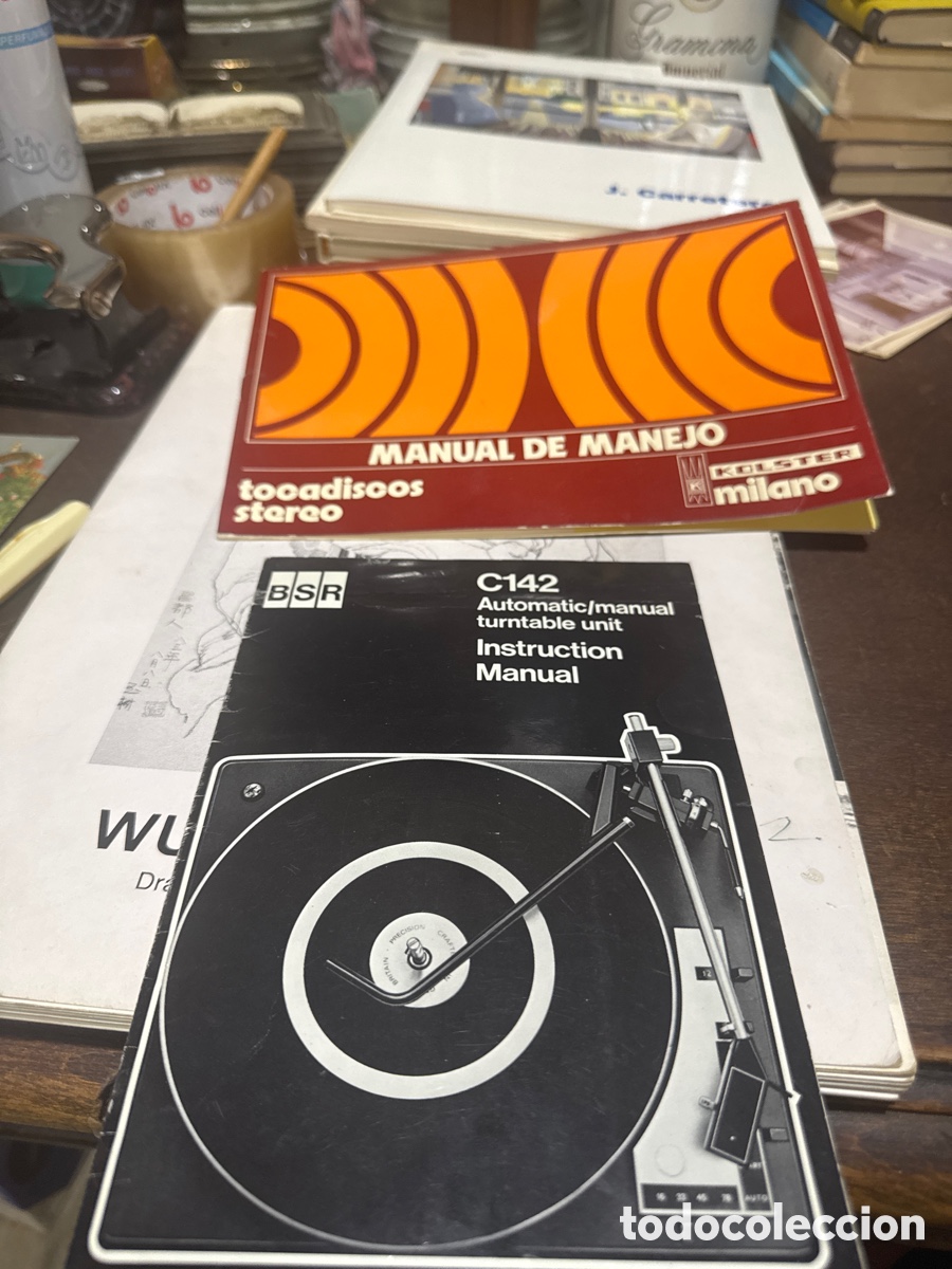 Carteles publicitarios: Manual de manejo de tocadiscos kolster - Foto 1