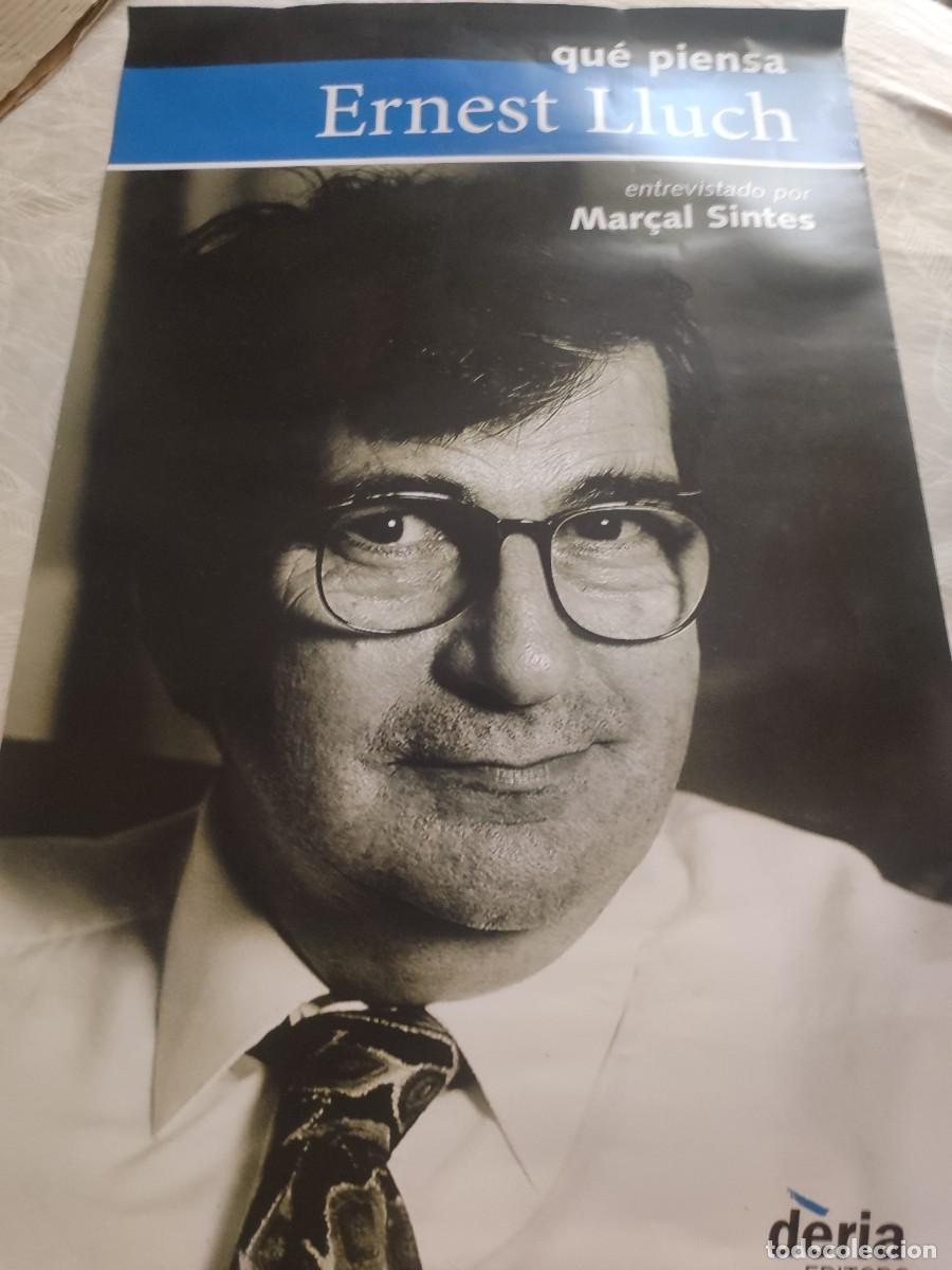 Carteles publicitarios: Poster Libro que pensa Ernest Lluch - Foto 1