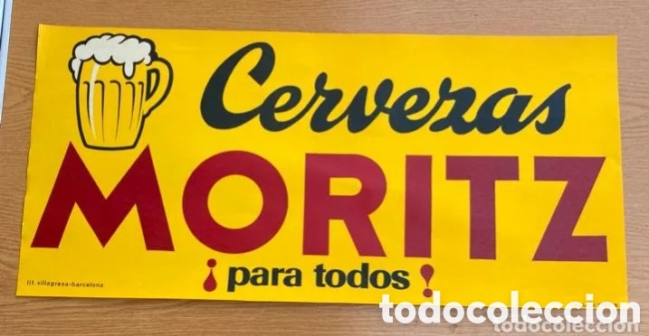 Carteles publicitarios: Cartel cerveza moritz - Foto 4