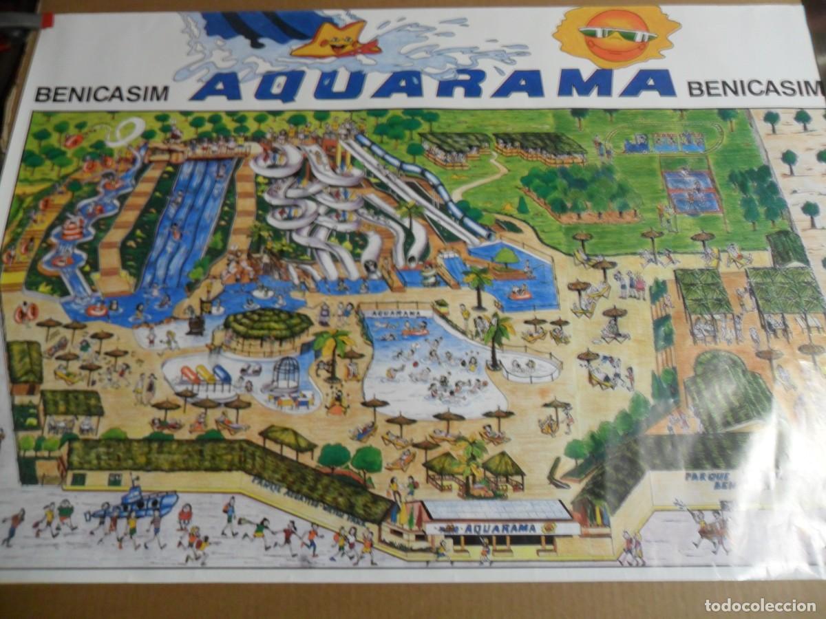 Carteles publicitarios: CARTEL AQUARAMA BENICASIM - Foto 1