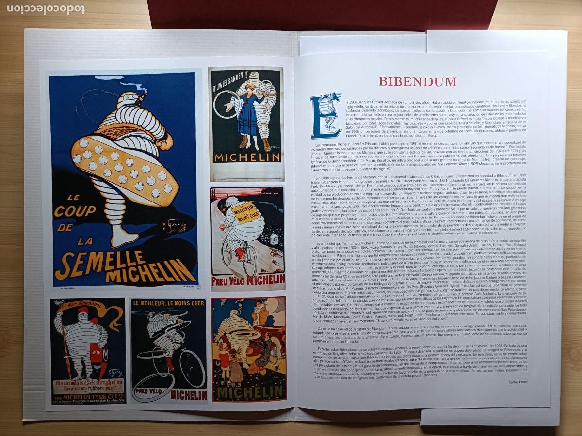 Carteles publicitarios: Michel&iacute;n. Nunc Est Bibendum. Carpeta P&oacute;ster. - Foto 5