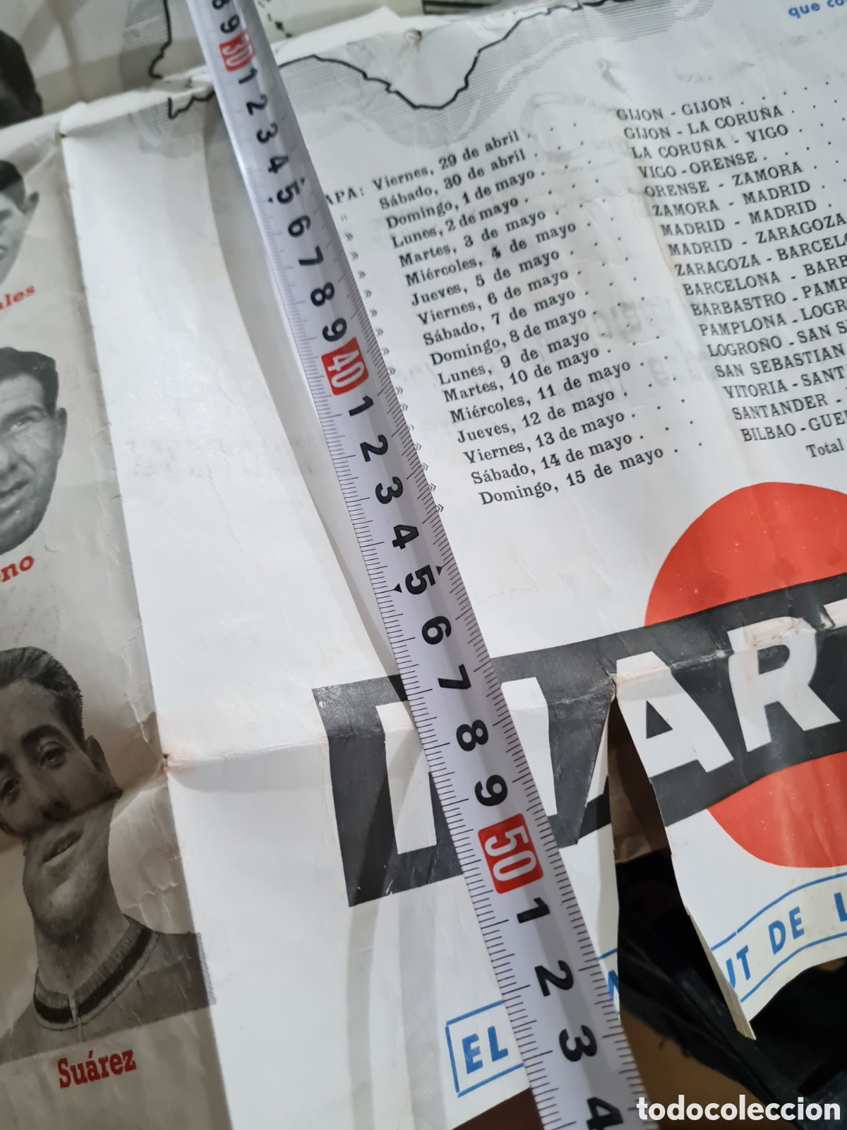 Carteles publicitarios: Vuelta ciclista a Espa&ntilde;a 1960 MARTINI - Foto 9