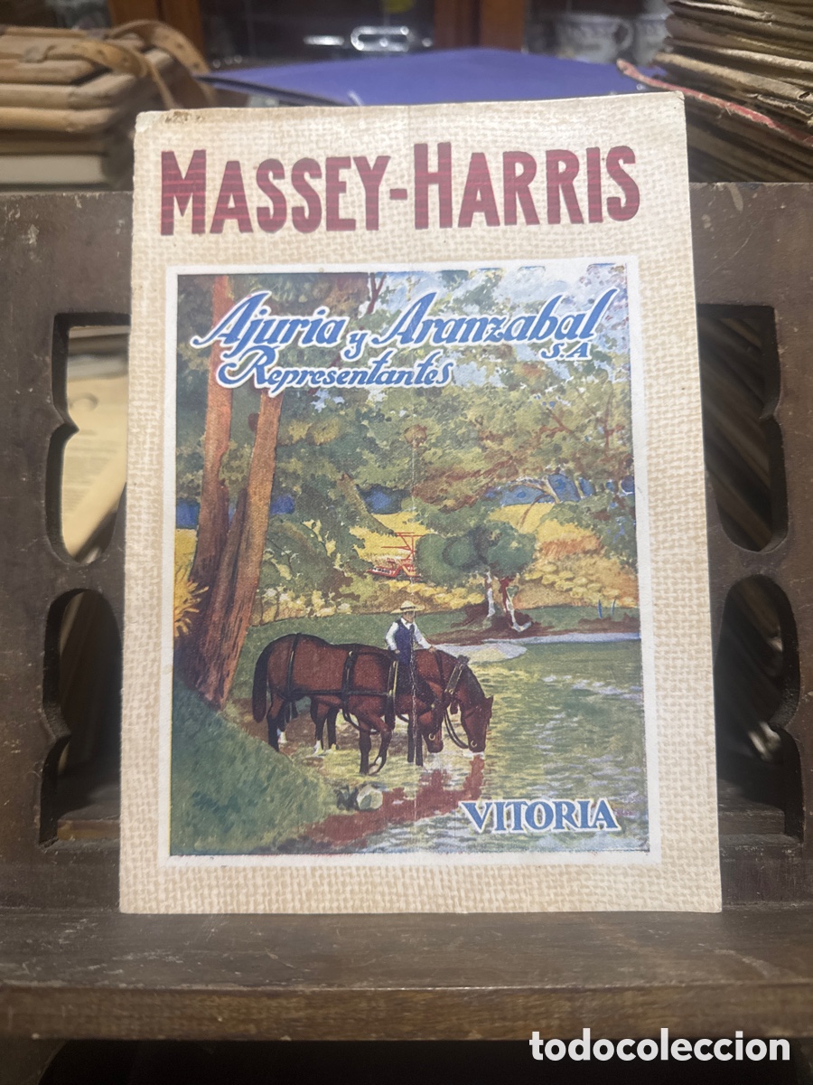 Carteles publicitarios: MASSEY-HARRIS cat&aacute;logo en espa&ntilde;ol - Foto 1