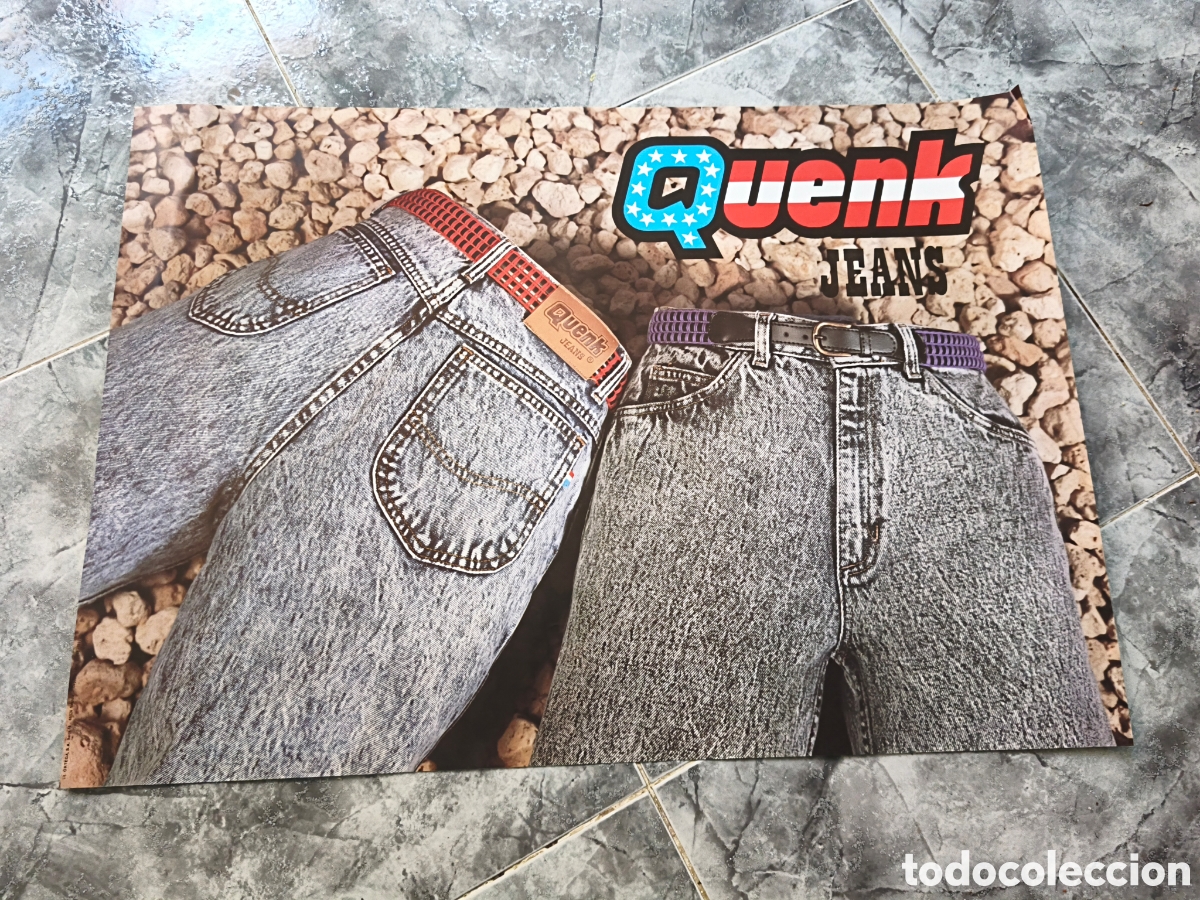 Carteles Publicitarios: Poster publicidad Quenk jeans