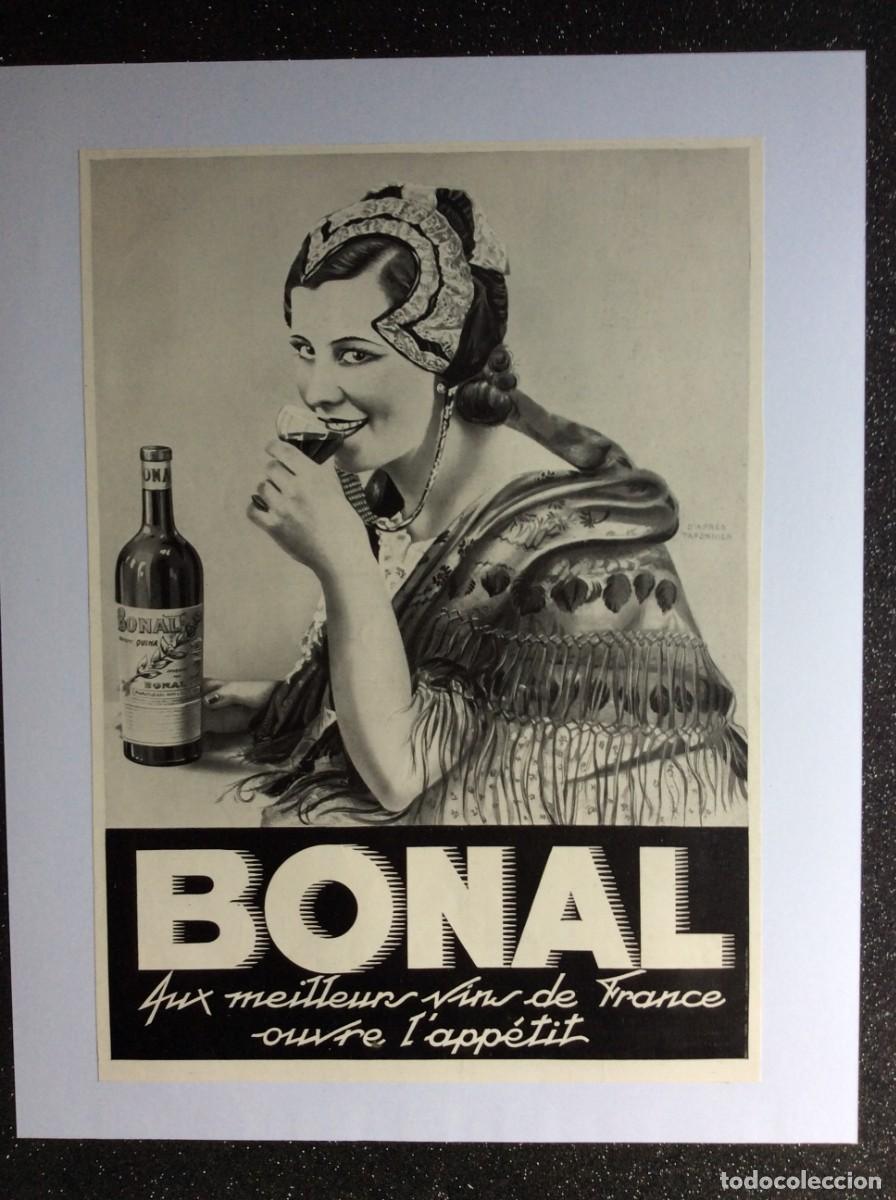 Carteles publicitarios: Publicidade: Vin Bonal. Ano 1936 - Foto 1