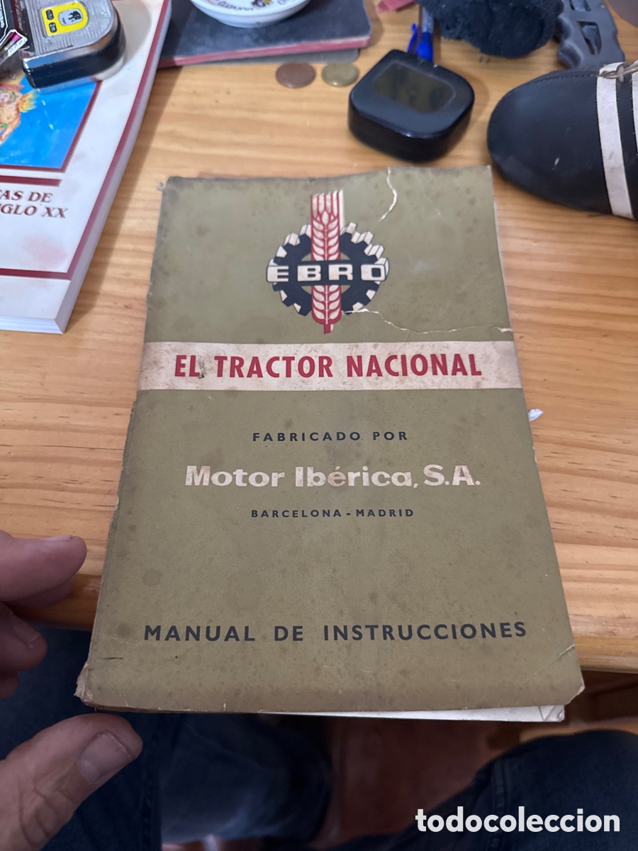 Carteles Publicitarios: Manual de instrucciones de Tractor, nacional Ebro