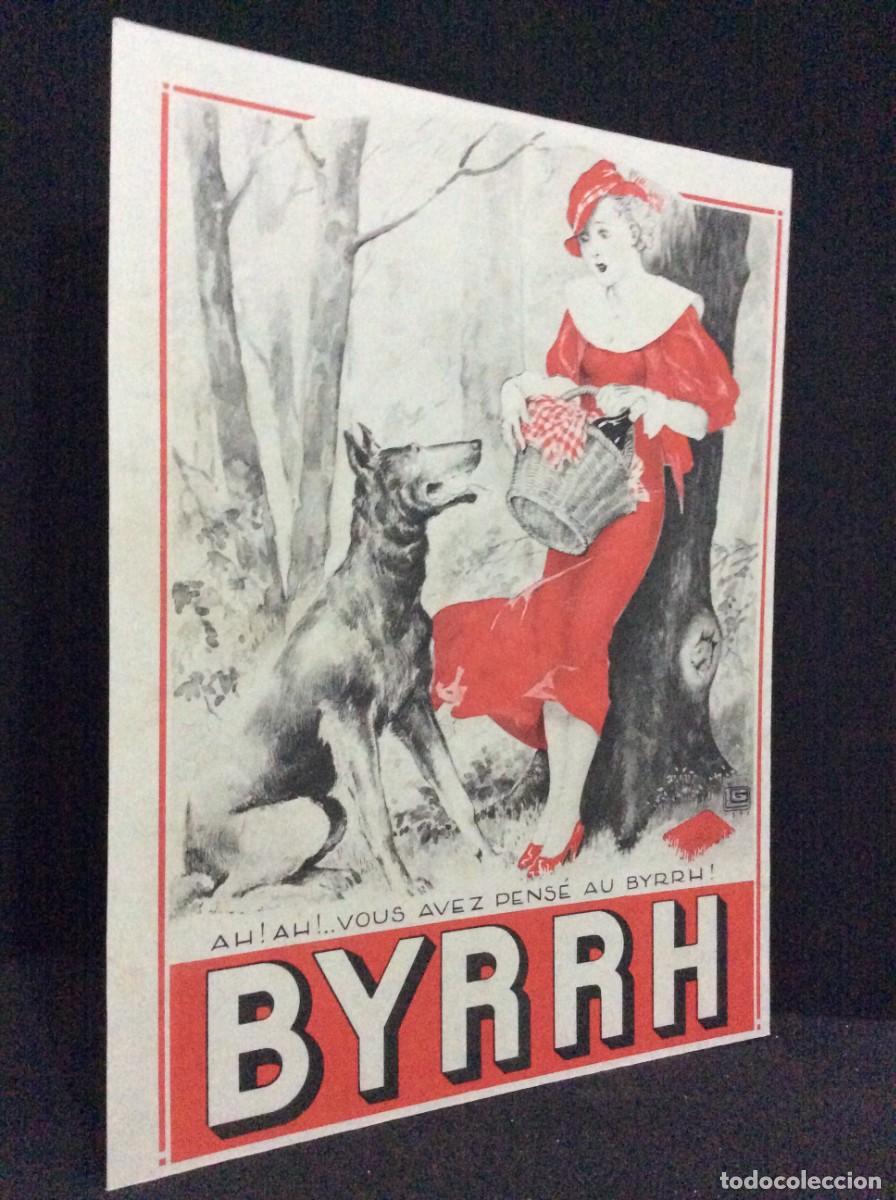 Carteles Publicitarios: Byrrh. Publicidade original francesa , ilustrada por Georges Leonnec, 1933