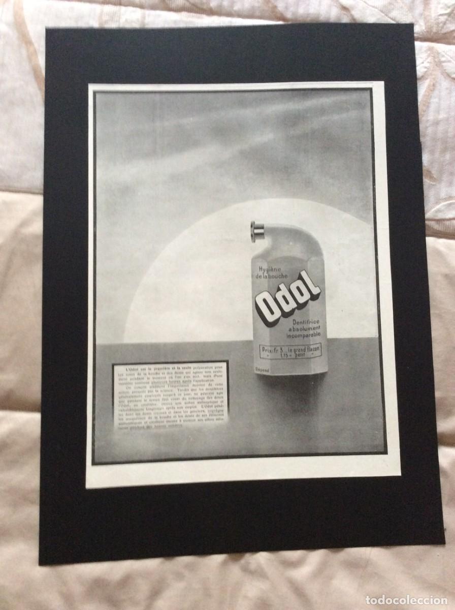 Carteles publicitarios: Odol. Dentrifice para la hygi&egrave;ne de la bouche. Publicidade de 1908 - Foto 1