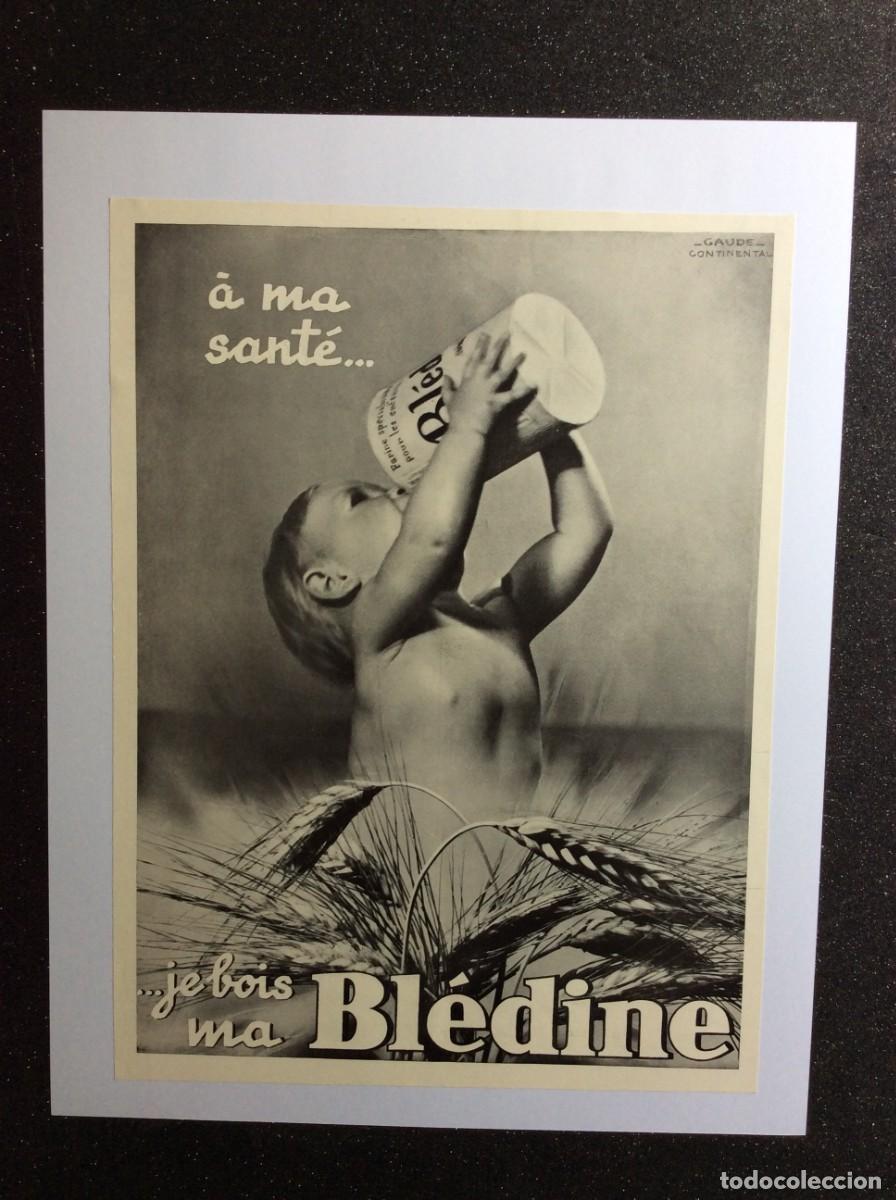 Carteles publicitarios: Publicidade: Bl&eacute;dine. Ano 1935 - Foto 1
