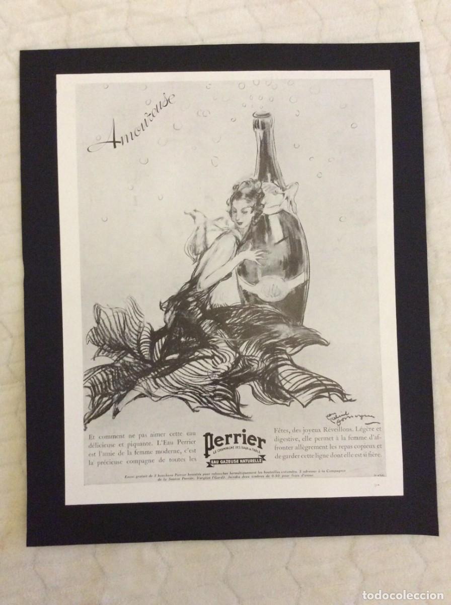 Carteles publicitarios: Publicidade - Perrier - Le champagne des eaux de table, 1935 - Foto 1