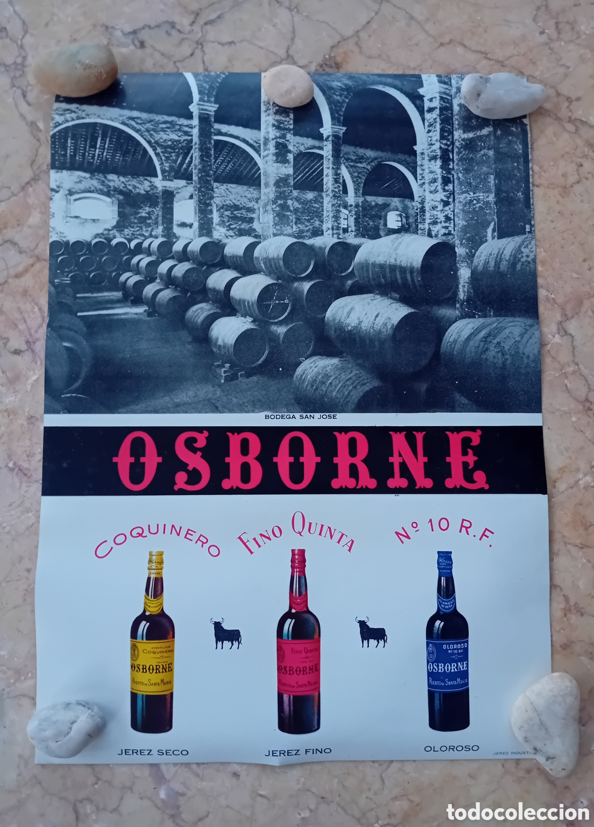 Carteles Publicitarios: Cartel Vino Osborne oloroso