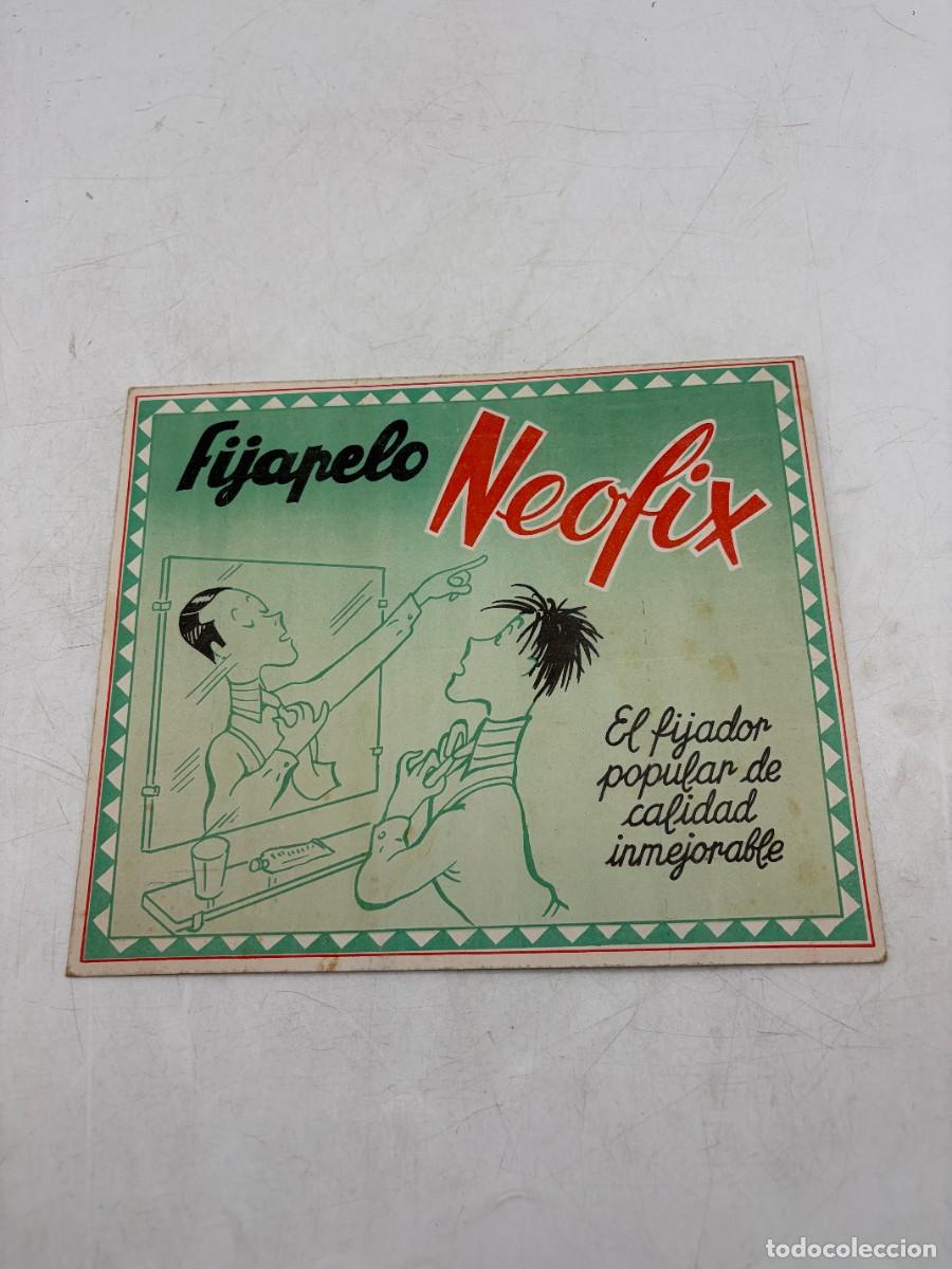 Carteles Publicitarios: DISPLAY PUBLICITARIO FIJAPELO NEOFIX. CART&Oacute;N. MEDIDAS APROX.: 23.5 X 19.5 CM