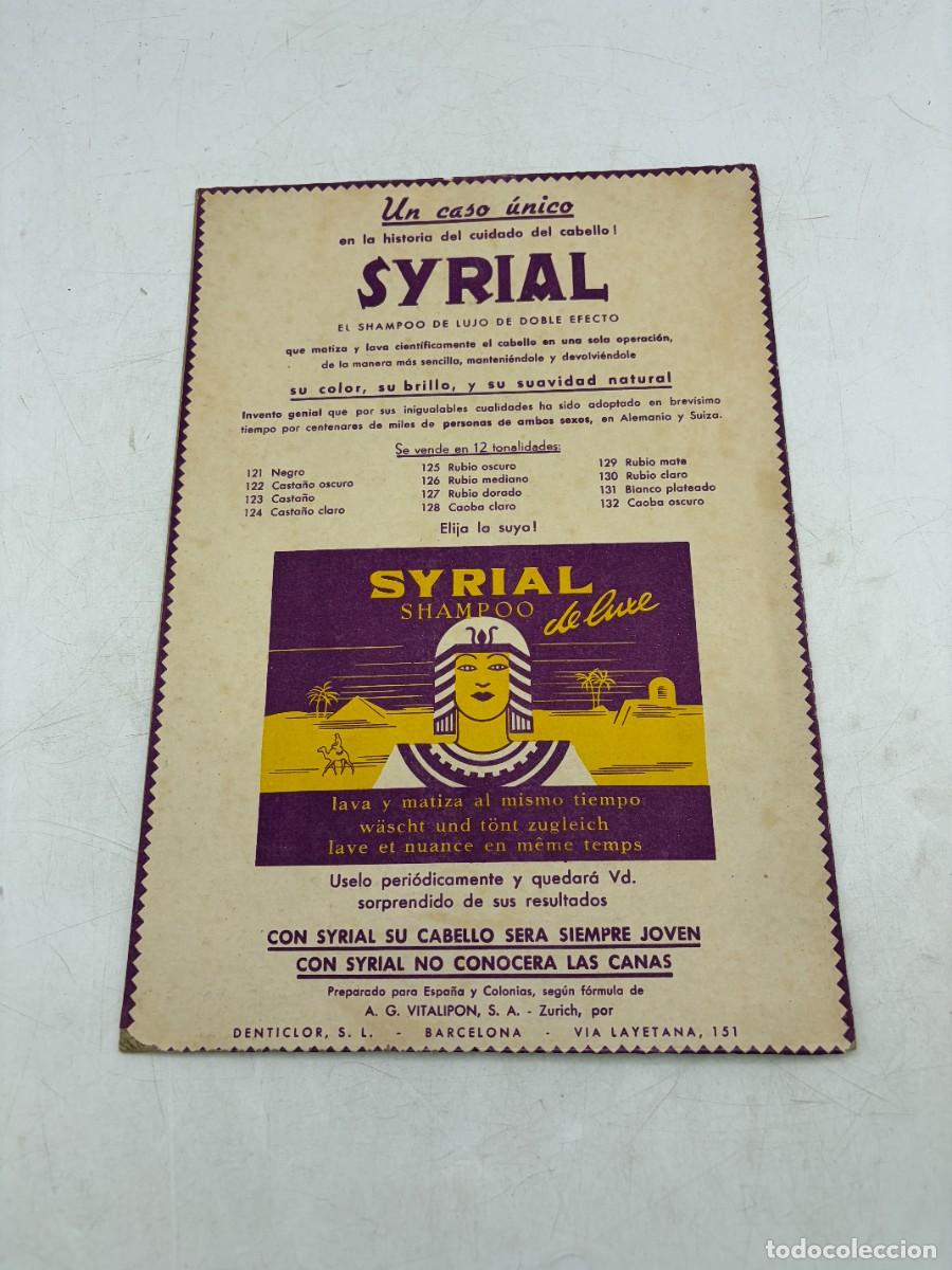 Carteles Publicitarios: DISPLAY PUBLICITARIO CUIDADO DEL CABELLO. SYRIAL. CART&Oacute;N. MEDIDAS APROX.: 33 X 22.50 CM