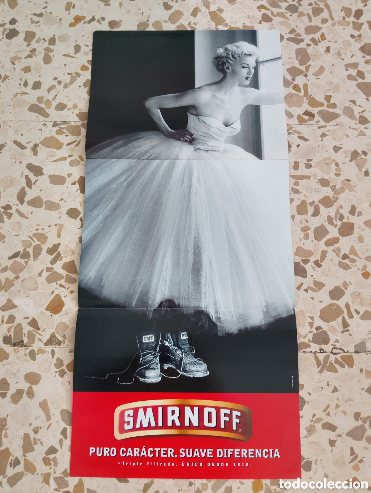 Carteles Publicitarios: Anuncio de revista de los a&ntilde;os 90 de Smirnoff