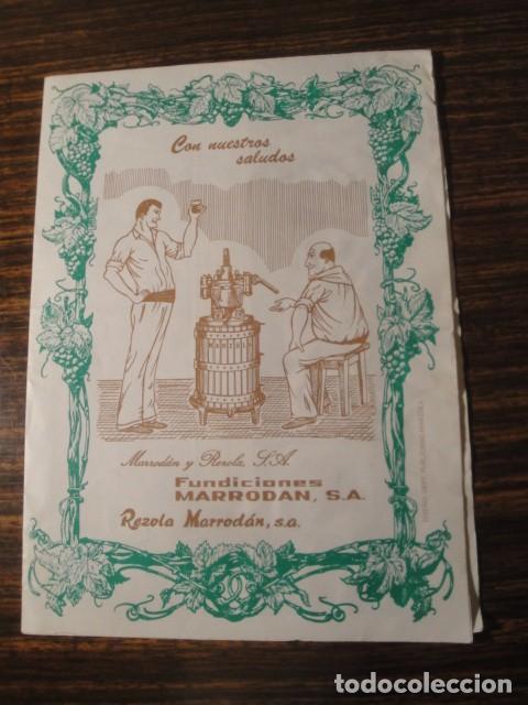 Carteles Publicitarios: Folleto L&aacute;mina Marrod&aacute;n y Rezola, S.A. De los primeros a&ntilde;os 60&rsquo;.