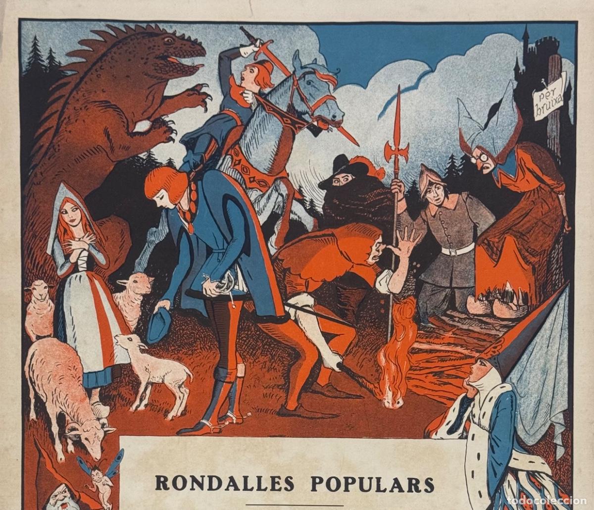 Carteles Publicitarios: OPISSO - RONDALLES POPULARS - CARTELL ANTIC - PUBLICITAT - CONTES - VEURE FOTOS
