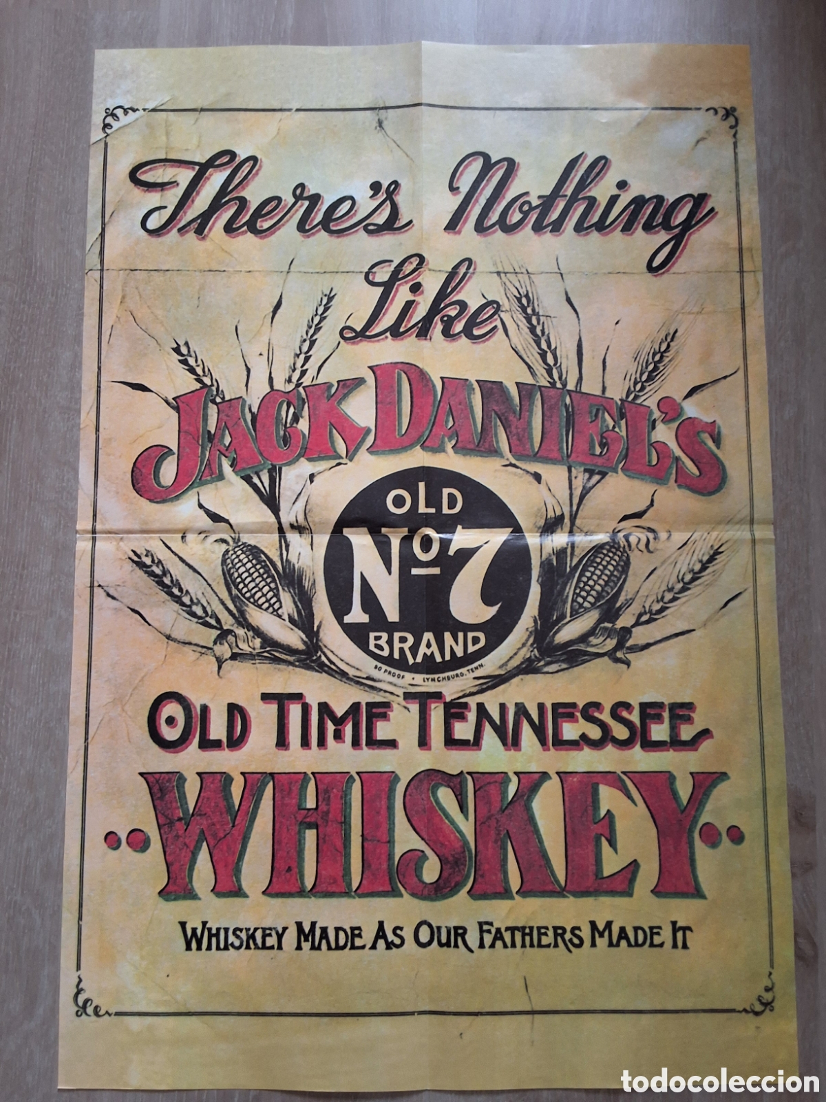 Carteles Publicitarios: Jack Daniels whiskey poster (58&times;39)