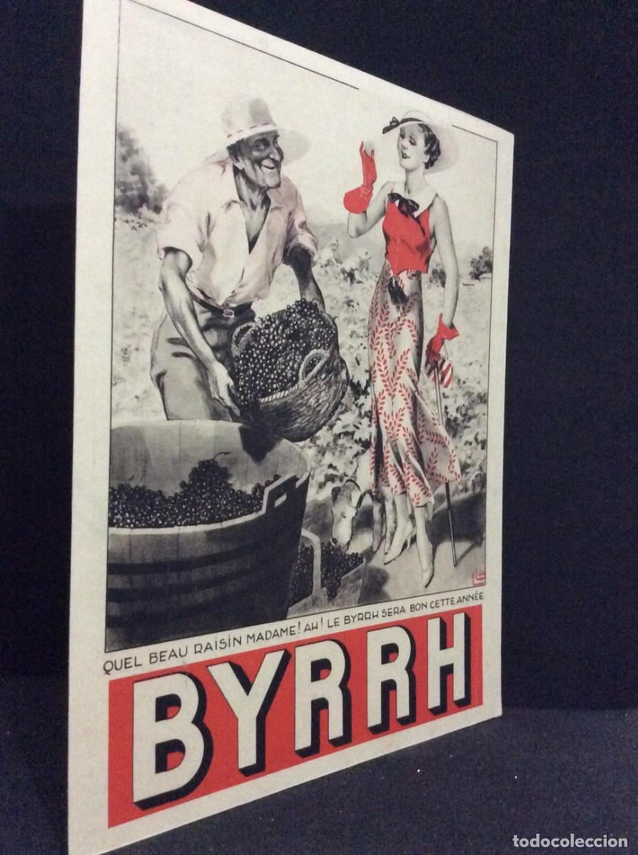Carteles Publicitarios: Byrrh. Publicidade original francesa, ilustrada por Georges Leonnec, 1934