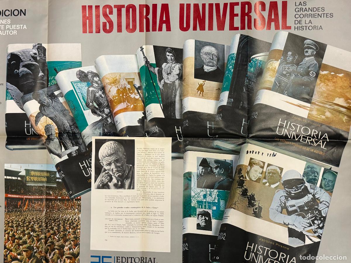 Affissi Pubblicitari: HISTORIA UNIVERSAL - EDITORIAL EXITO - CARTEL PUBLICIDAD - VER FOTOS