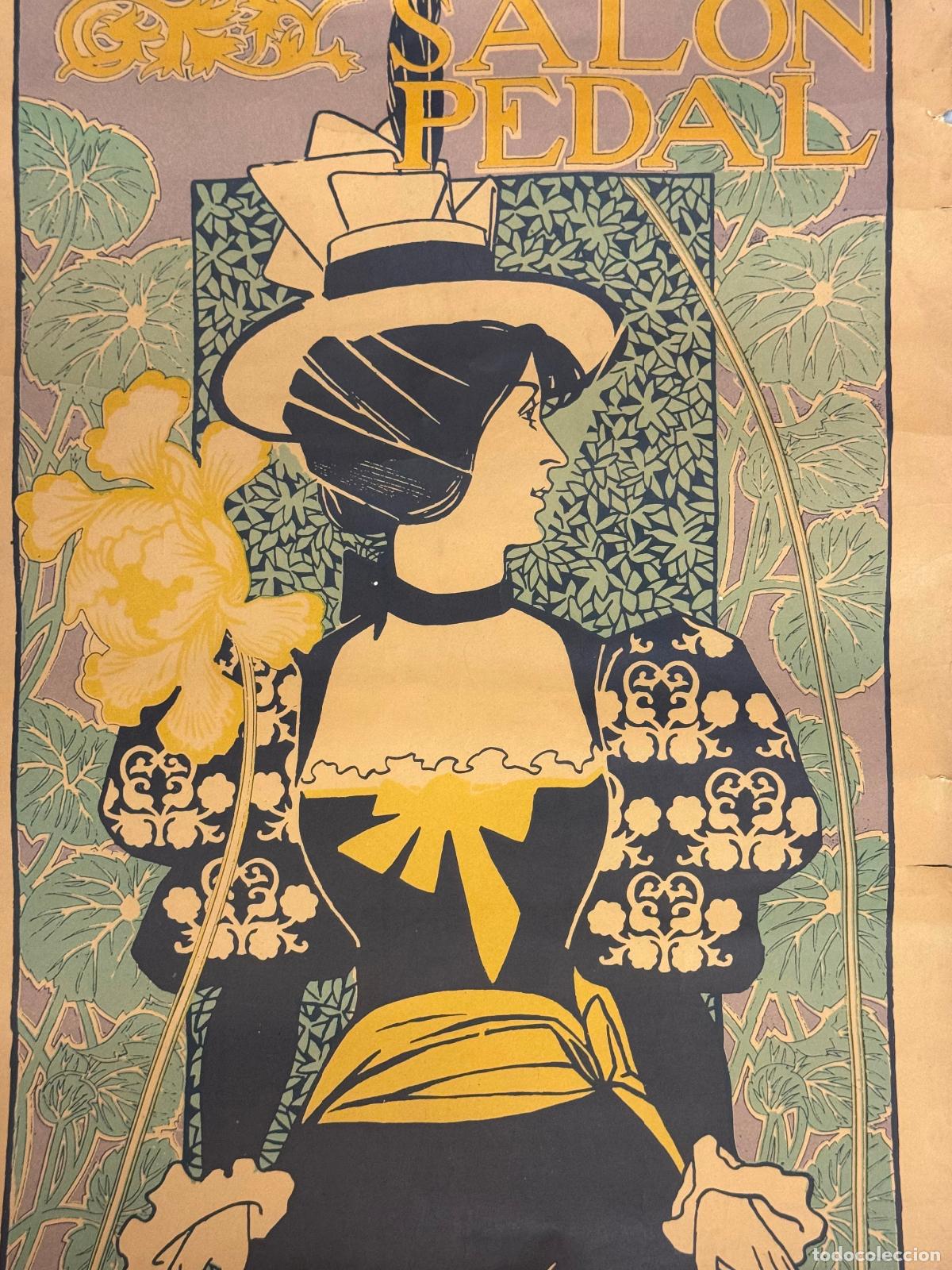 Carteles Publicitarios: ALEXANDRE DE RIQUER - SALON PEDAL - CARRERAS DIARIAS - EDITORIAL LUMEN - A&Ntilde;O 1967 - CARTEL