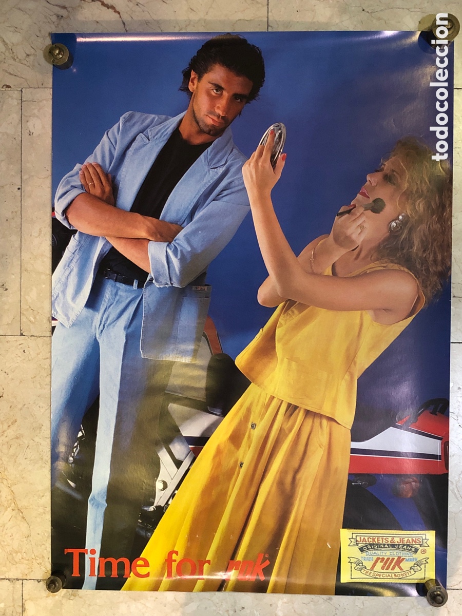 Carteles Publicitarios: P&oacute;ster - Time for rok (mujer maquill&aacute;ndose)
