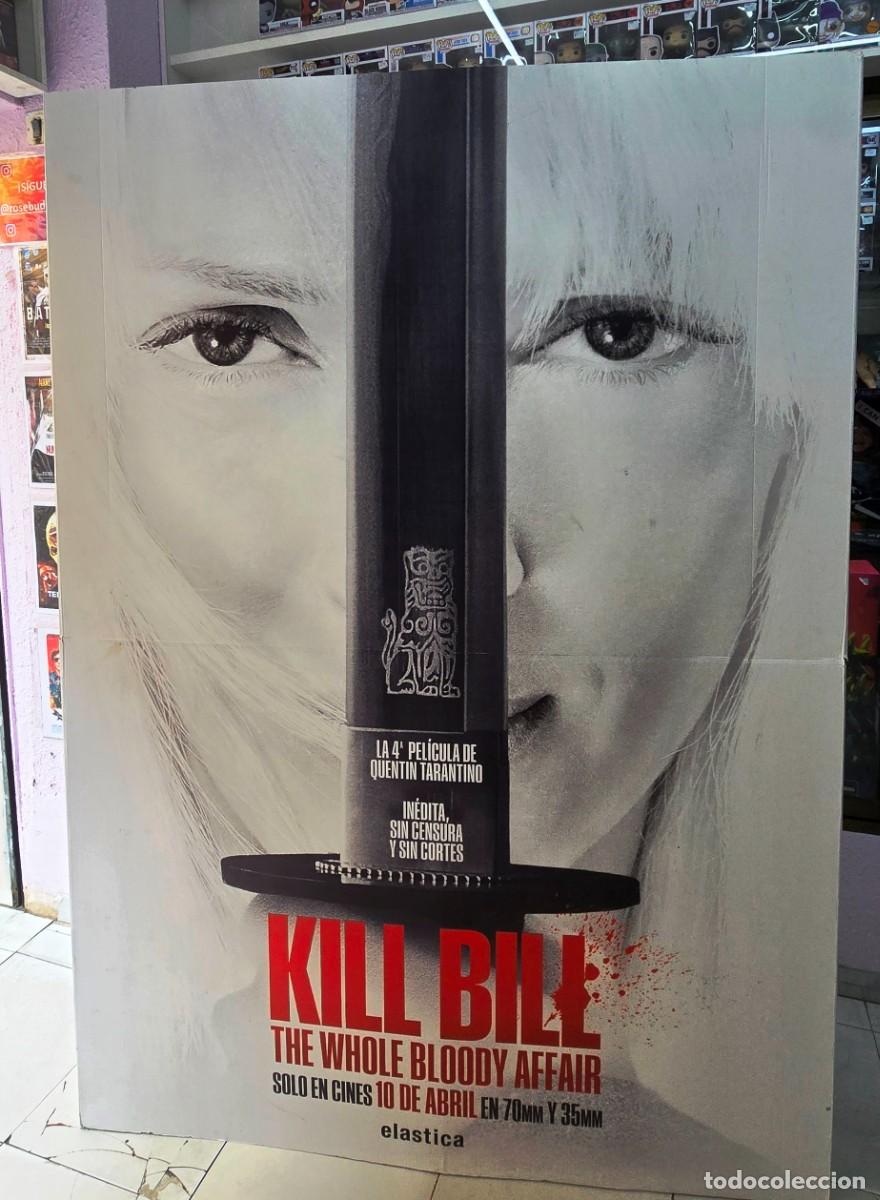 Carteles Publicitarios: KILL BILL. THE WHOLE BLOODY AFFAIR. Display 2 x 1,5 M