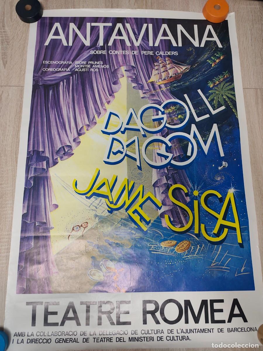 Carteles Publicitarios: Cartel teatre Romea Dagoll Dagom