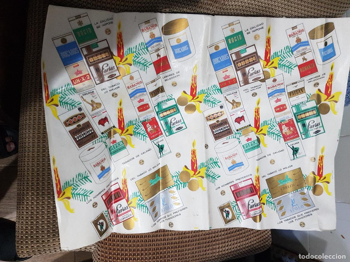 Carteles Publicitarios: LAMINA ILUSTRADA DE MARCAS DE TABACO A&Ntilde;OS 60-70